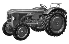Traktorist Shop - Auspuff-Standrohr Abgang oben Hanomag Brillant 601, 701,  Robust 901
