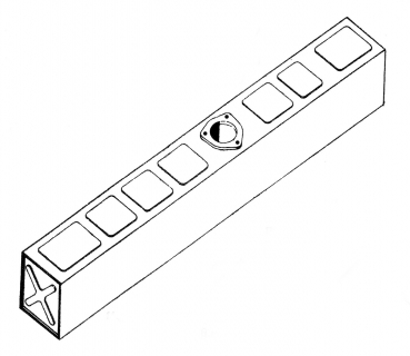 Auspufftopf für Hanomag Typ Robust 900 und 901