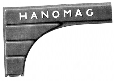 Seitenteil R 25, rechts für Hanomag Typ  R25