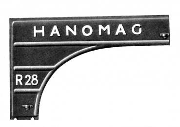 Seitenteil R 28, links für Hanomag Typ R28