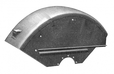 Kotflügel, hinten, links, B-Ausführung für Hanomag Typ R16, R19, R217