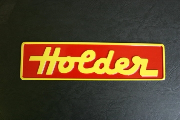 Holder Schild für Motorhaube