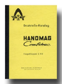 Ersatzteilliste  für Hanomag Typ C 112