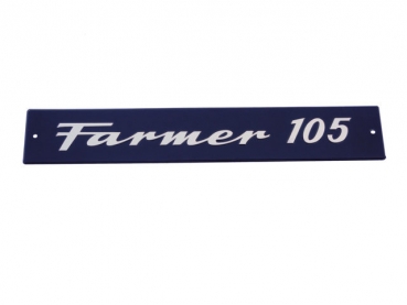 Motorhaubenschild für Fendt Typ Farmer 105