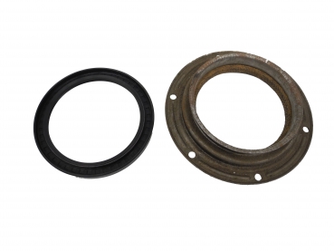 Preview: Kurbelwellenabdichtung Umbau auf Wellendichtring, für Hanomag D100 Motorserie