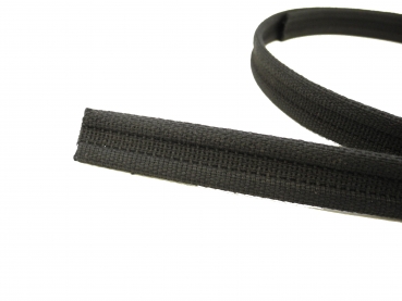 Haubenauflageband Stoff, schwarz für Hanomag Typ R40, R45, R450, R460