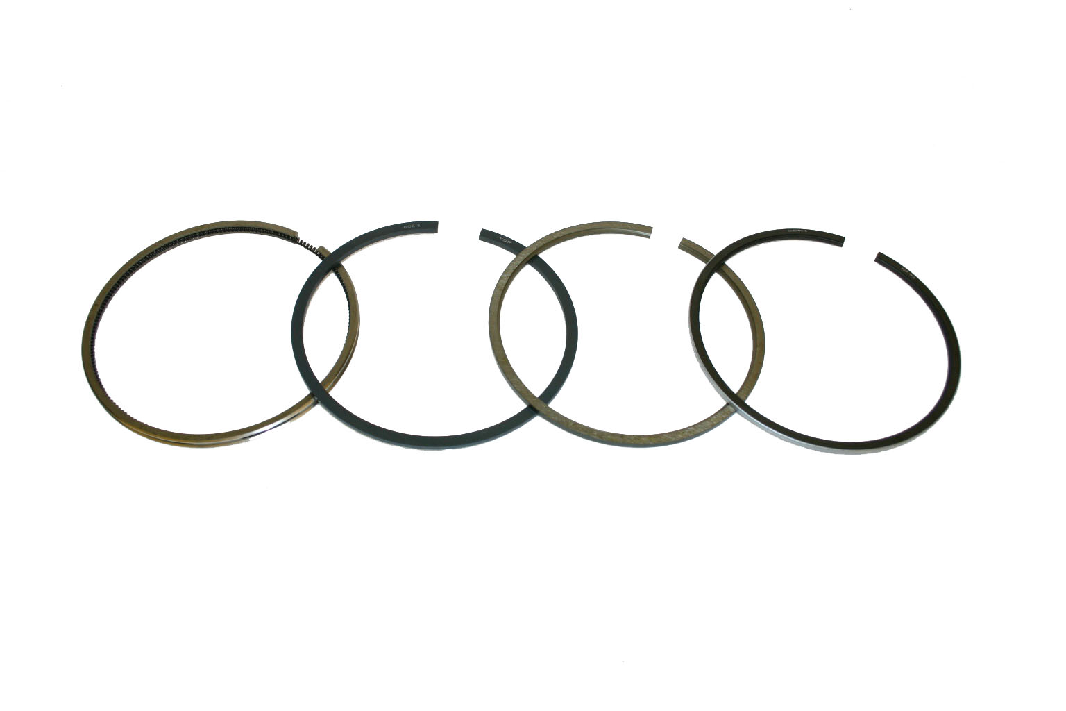 4x Kolbenringsatz Standard für Opel Chevrolet 2.0 793509-00-4