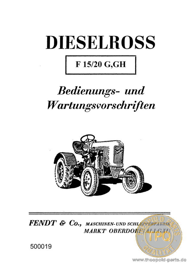 Stecker für Steckdose Fendt F 15 F 25 F 28