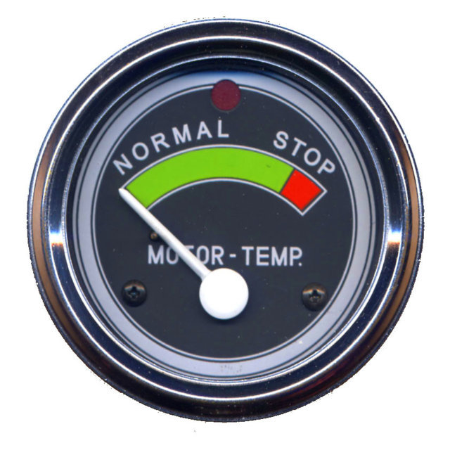 Fernthermometer mit Fendt-Dieselroß-logo Luftgekühlt Traktor Schlepper