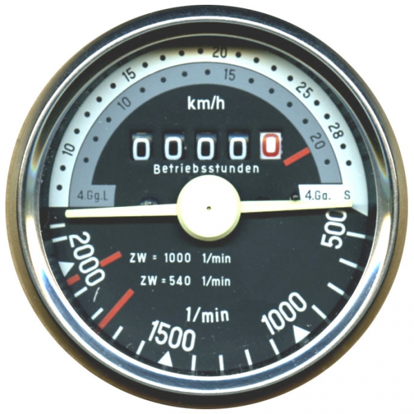 Traktormeter für Fendt,  F 231 GT