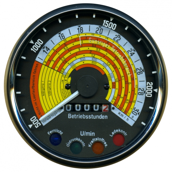 Traktormeter für Eicher, 115,0 mm