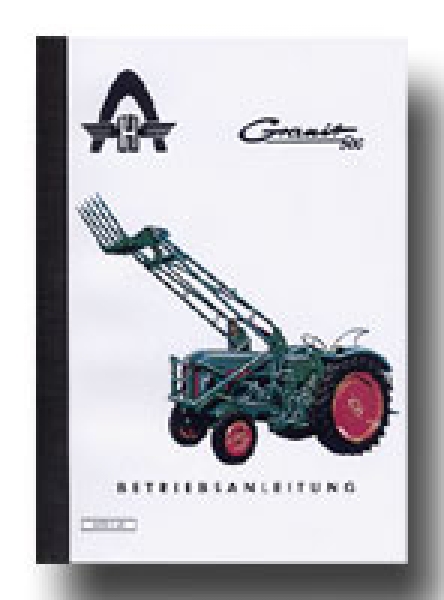 Hanomag Betriebsanleitung Traktor Granit 500 