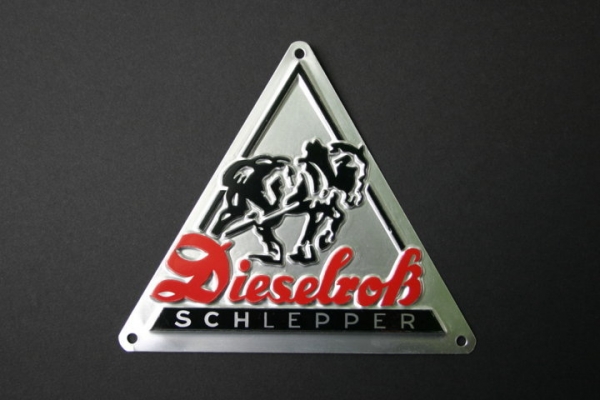 Blechschild für Fendt Dieselross